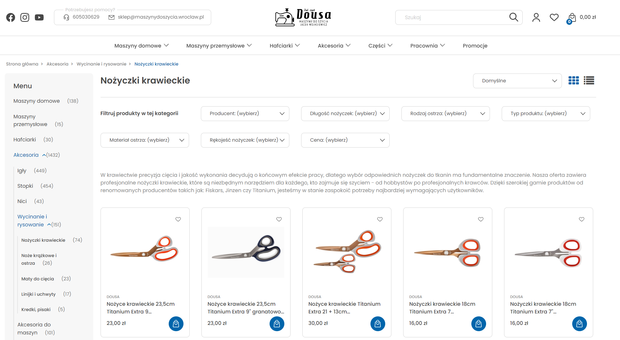 Najczęstsze błędy przy wyborze nożyczek krawieckich i jak ich uniknąć?