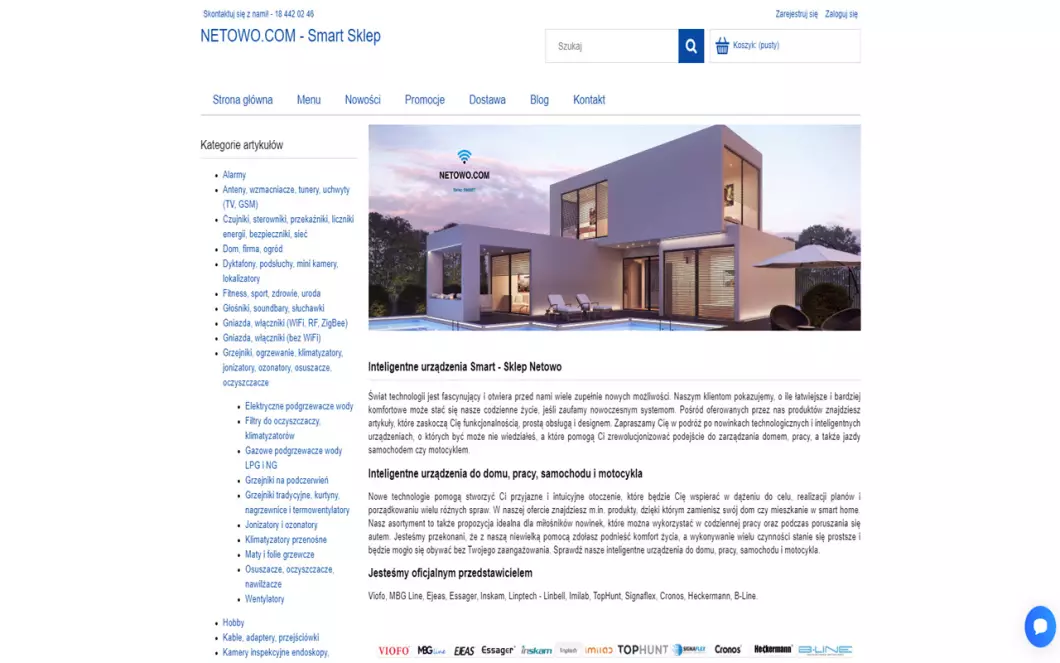 Netowo.com - Urządzenia smart home - podgląd