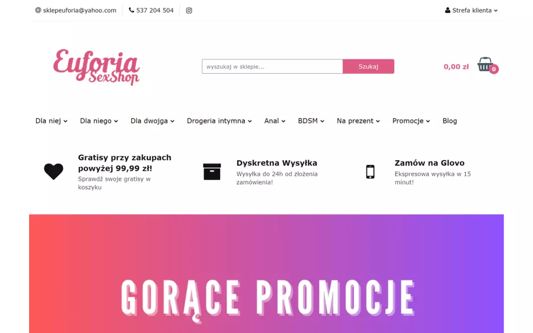 Sex Shop Euforia - podgląd